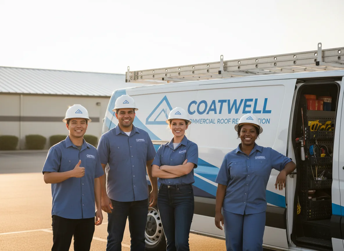 Commercial roof coating company in Winton, MN
